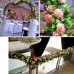 Rose Flower Ivy Vine Silk Flowers Hanging Garland Plant Wedding Home Decoration   162516500887